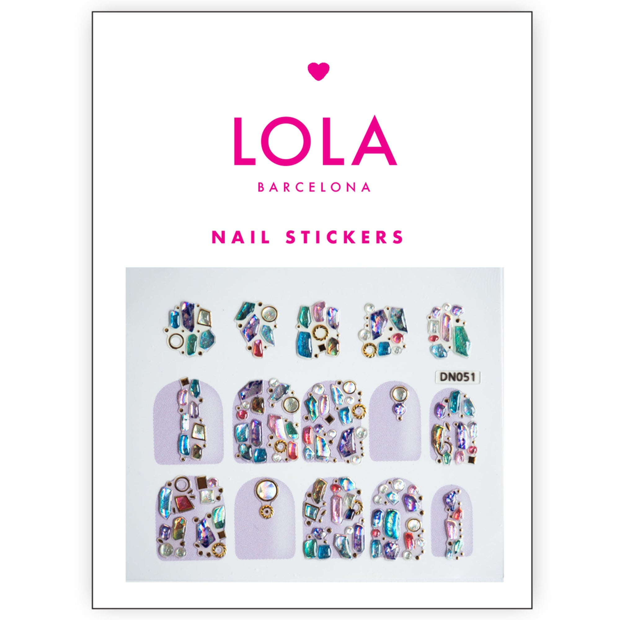 Nail Stickers Gems