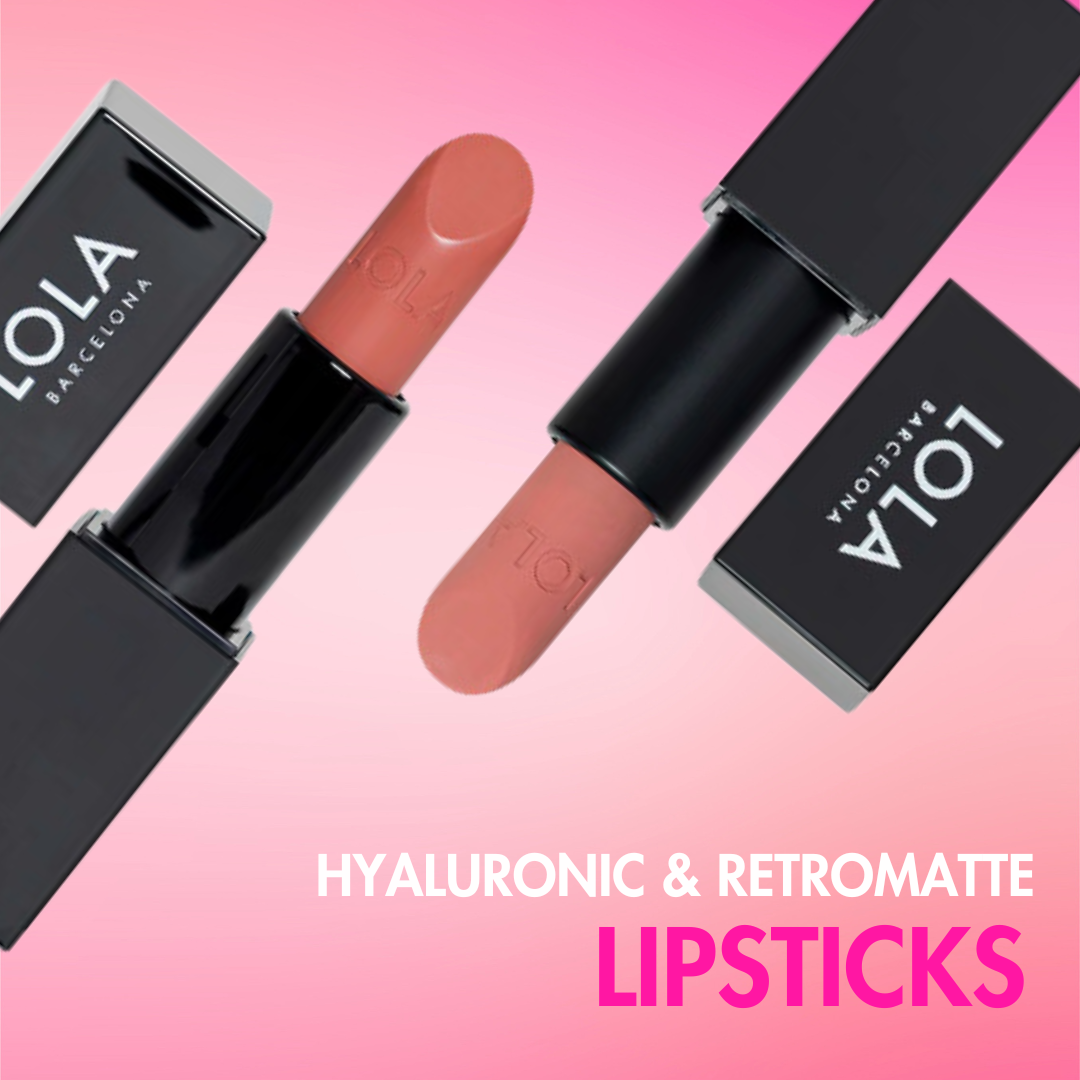 Luce espectacular con las nuevas barras de labios de Lola