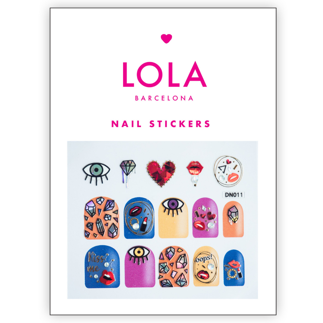 Nail Stickers Eyed