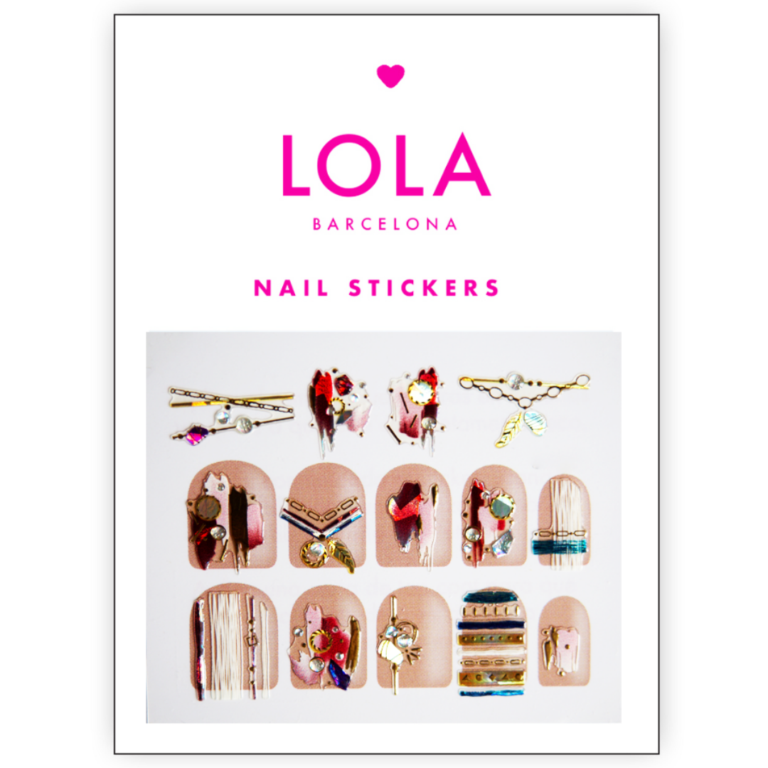Nail Stickers Abstract