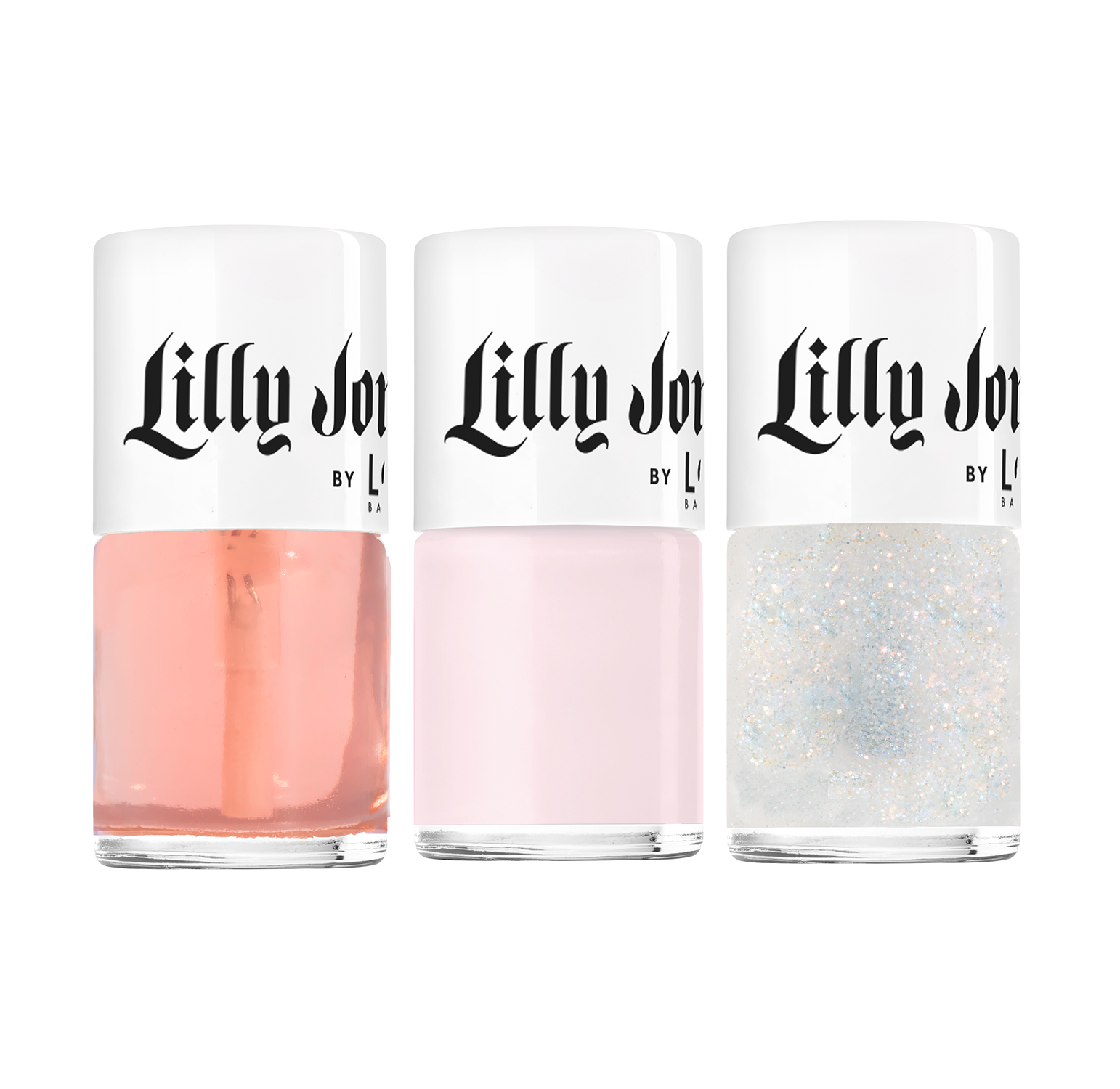 PACK 3 LILLY: Aceite, Esmalte & Top Coat