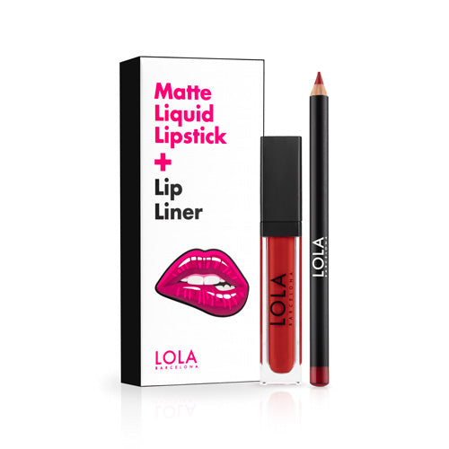 Matte Liquid Lipstick & Lip Liner